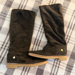 Jimmy Choo Suede Mid Calf Boots size 38 Made in Italy 🇮🇹